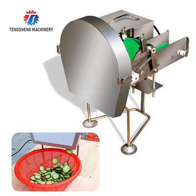 100KG/H Desktop Onion Chopper Cucumber Slicer Machine