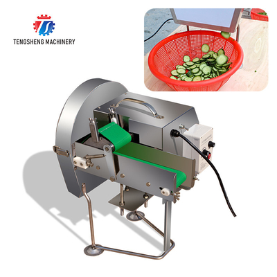 SS304 Vegetable Processing Machine Mini Electric Tabletop Onion Slicer Food Processor