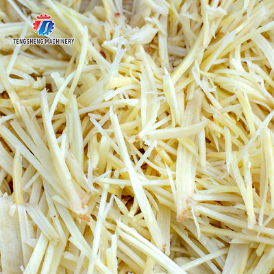 0.375KW Ginger Cutter Machine Electric Bamboo Shoot Shredder