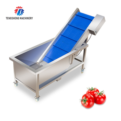 2pcs/Min Industrial Vegetable Processing Machine Automatic Elevator Food Conveying