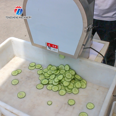 Small desktop slicing and slicing machine commercial household celery stalk vegetables cut into pieces, high yield
