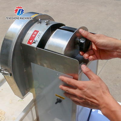 Small commercial vegetable cutting machine Vegetable and melon slicing, slicing and slicing machine