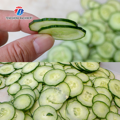 Small commercial vegetable cutting machine Vegetable and melon slicing, slicing and slicing machine