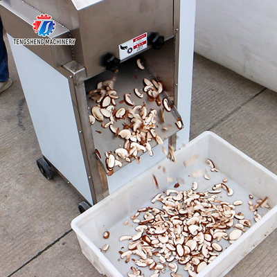 Mushroom slicer mushroom farm processing and cutting equipment central kitchen supporting machinery mushroom processing