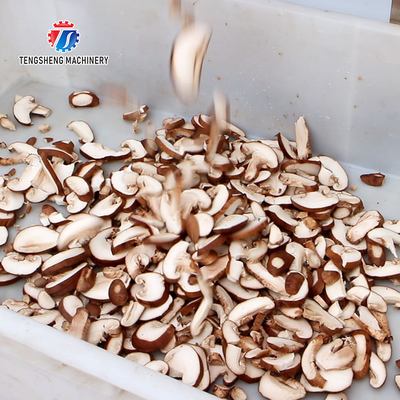 Mushroom slicer mushroom farm processing and cutting equipment central kitchen supporting machinery mushroom processing