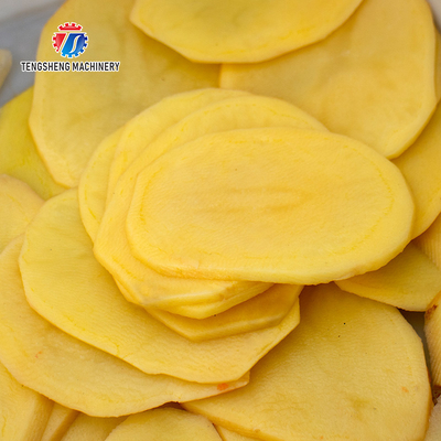 2.25kw 1000kg/h Large double - head multi-function vegetable cutter cutting leaves and fruits slices