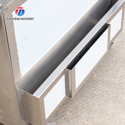 2.25kw 1000kg/h Stainless steel double head vegetable cutter electric vegetable cutter
