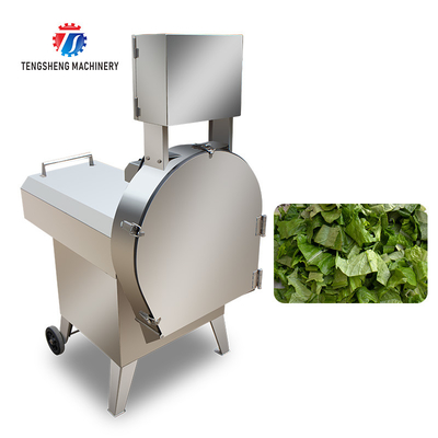 2.25KW 140KG 1.5HP Frequency conversion adjustable belt vegetable slicer vegetable leaf slicer