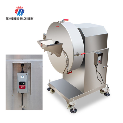 2.5KW 1500KG/H Chip factory slicing equipment slicing size 0.5-1.5mm adjustable