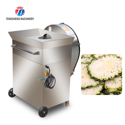 1.5KW 150KG Platform vegetable cutting machine Large - scale slicing machine root vegetable cutting machine