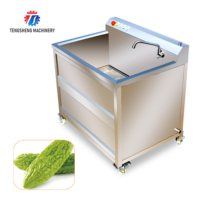 85KG 0.55KW Commercial ultrasonic bubble cleaning machine ozone sterilization cleaning machine can be fixed productionl