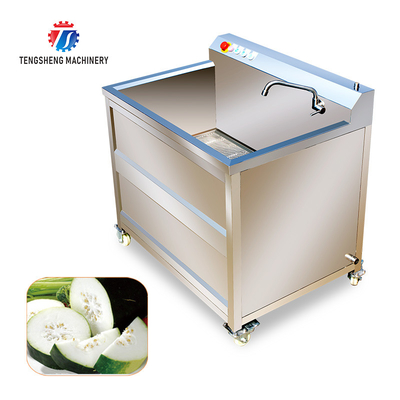 85KG 0.55KW Small vegetable washing machine single tank fruit and vegetable washing machine manufacturers direct sales