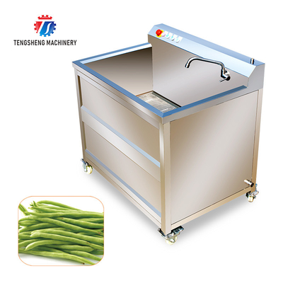 85KG 0.55KW Commercial ultrasonic bubble cleaning machine ozone sterilization cleaning machine can be fixed productionl