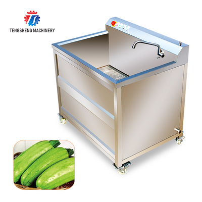85KG 0.55KW Commercial ultrasonic bubble cleaning machine ozone sterilization cleaning machine can be fixed productionl