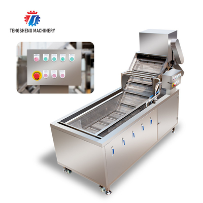 2.6KW Sauerkraut sour bean cleaning machine stock supply bubble surf spray washing machine warranty for one year