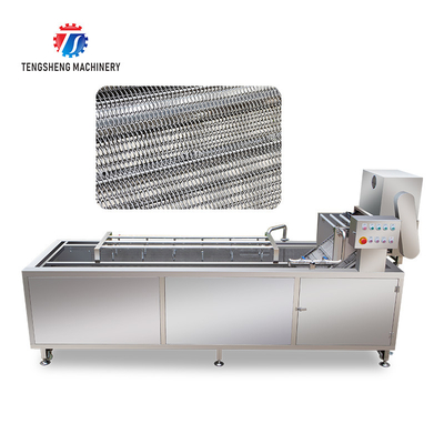 240KG Bubble type fruit and vegetable washing machine Eddy current washing machine large bubble cleaning machine