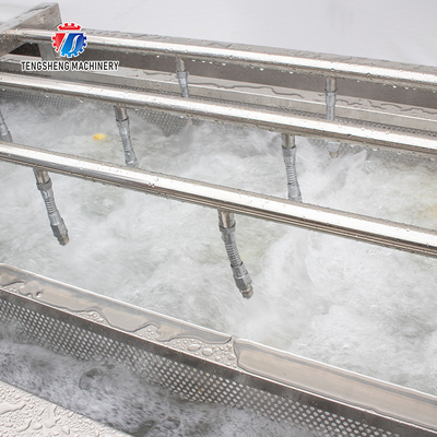 240KG Bubble type fruit and vegetable washing machine Eddy current washing machine large bubble cleaning machine