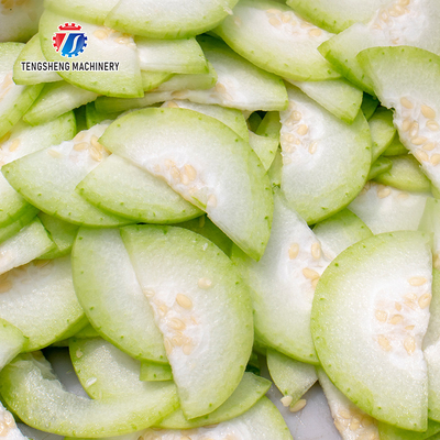 180KG Vegetable slicer large widening conveyor belt vegetable slicer cucumber lemon leaves cut into sections