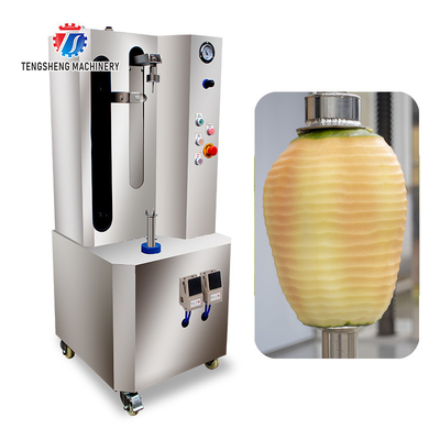 1.0KW 90KG Small pumpkin peeler commercial white gourd pineapple single head peeler large automatic peeler to peel
