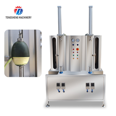 1.5KW 300KG Double head single knife peeling machine automatic stainless steel peeling machine