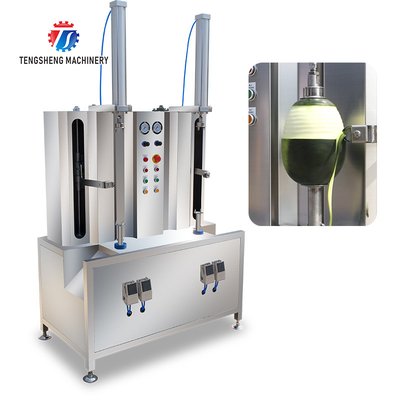 1.5KW 300KG Double head single knife peeling machine automatic stainless steel peeling machine