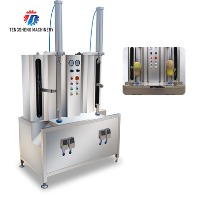 1.5KW 300KG Double head peeler commercial wax gourd pineapple peeler large fruit and vegetable peeler equipment
