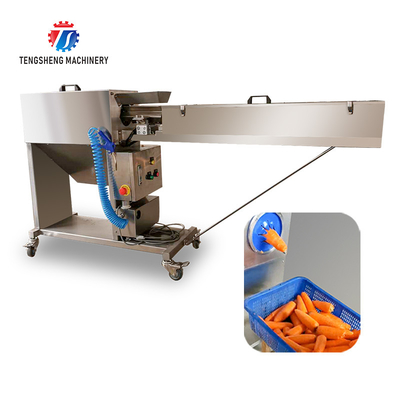 110KG Commercial red carrot paring machine mimicking manual paring knife paring type automatic peeling machine