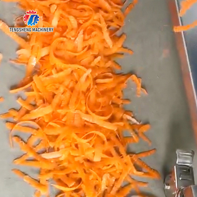 110KG Commercial red carrot paring machine mimicking manual paring knife paring type automatic peeling machine