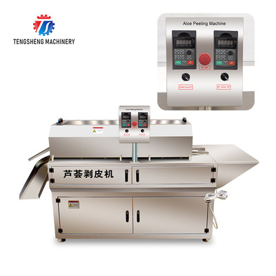 Multifunctional Cactus Peeling Machine 1500KG/H  Automatic Aloe Peeler