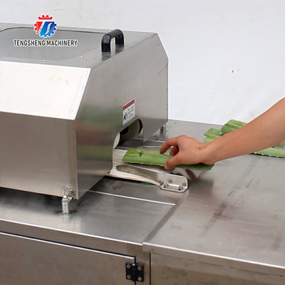 Multifunctional Cactus Peeling Machine 1500KG/H  Automatic Aloe Peeler