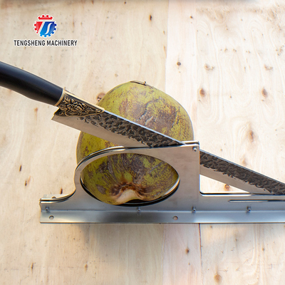 2.25KG A commercial coconut guillotine can be used with a coconut peeler