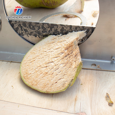 2.25KG A commercial coconut guillotine can be used with a coconut peeler