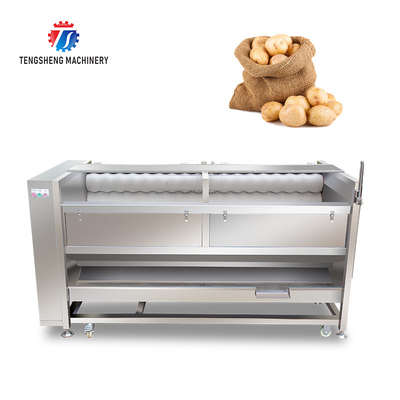 380KG 380V Manufacturers supply large brush washing machine potato carrot washing machine manufacturers direct