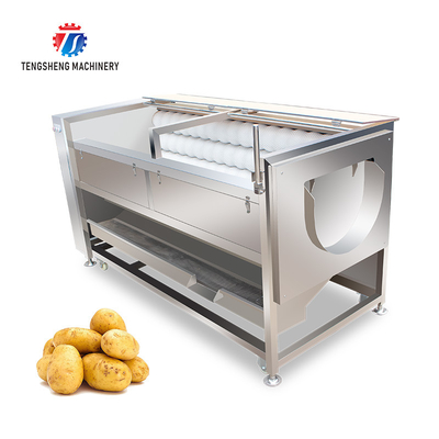 380KG 380V Manufacturers supply large brush washing machine potato carrot washing machine manufacturers direct