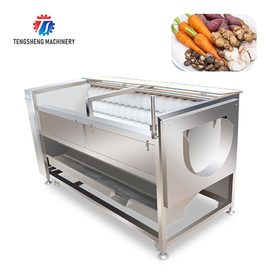 360KG Hair roller cleaning machine wavy brush Cassava cleaning machine commercial ginger peeling machine