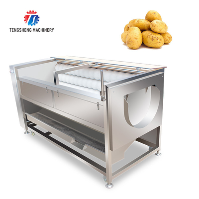 360KG Hair roller cleaning machine wavy brush Cassava cleaning machine commercial ginger peeling machine