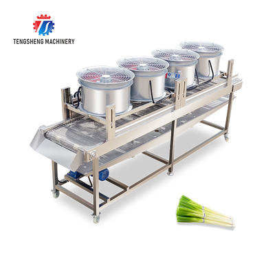 350KG Stainless steel fruit and vegetable processing air drying machine group production line