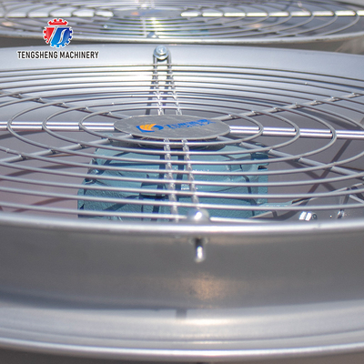 350KG Natural room temperature stainless steel air drying machine air drying line strong flow turnover air drying