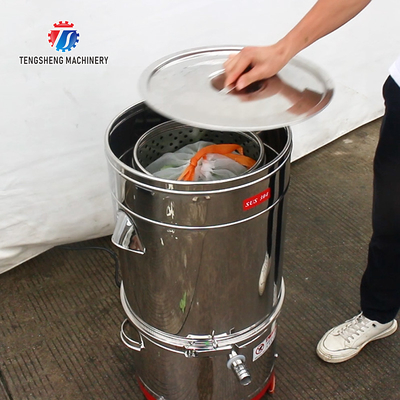 30KG Automatic dewatering and deoiling machine Vegetable and food oil dumping equipment vegetable leaves dewatering