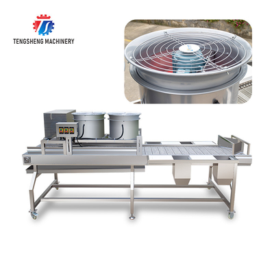 2KW Vegetable And Fruit Air Drying Stainless Steel Integrated Parallel Air Drying