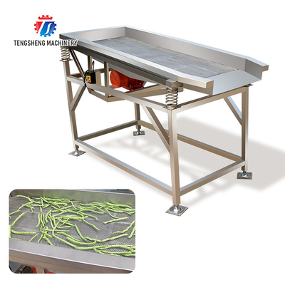 0.75KW 380V Commercial Vegetable Vibration Draining Machine
