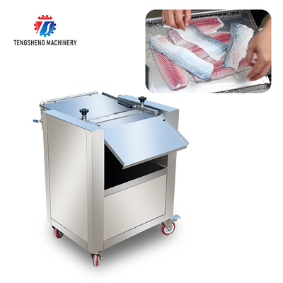 380V Automatic Fish Peeling Machine Salmon Skin Peeler