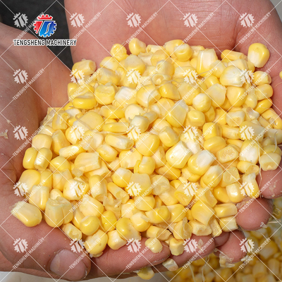 Industrial SS Corn Deseeding Machine ,  Husking Shucking Fruit Processing Equipment