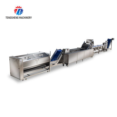2025 Year Vacuum-packed Potato Strips Final Product with Fruit And Vegetable Processing Equipment