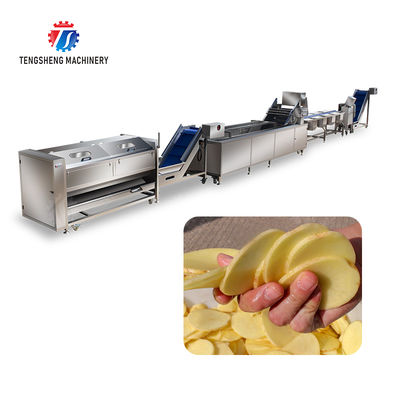 2025 Year Vacuum-packed Potato Strips Final Product with Fruit And Vegetable Processing Equipment