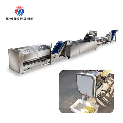 2025 Year Vacuum-packed Potato Strips Final Product with Fruit And Vegetable Processing Equipment