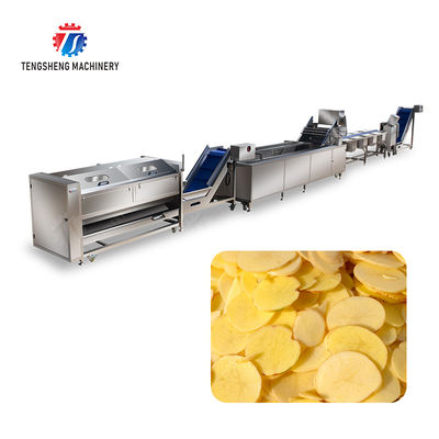 2025 Year Vacuum-packed Potato Strips Final Product with Fruit And Vegetable Processing Equipment