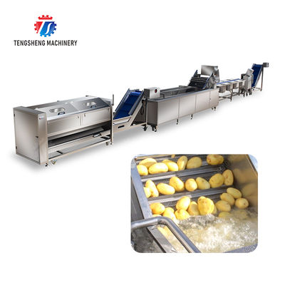 2025 Year Vacuum-packed Potato Strips Final Product with Fruit And Vegetable Processing Equipment