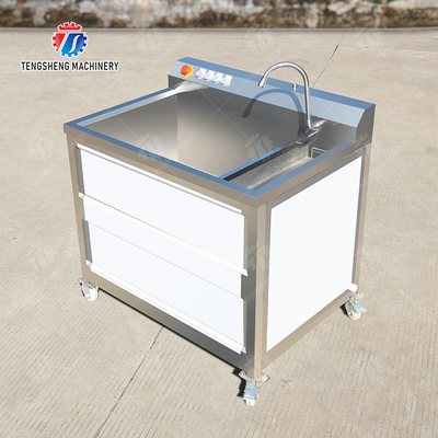 Single cylinder fruit and vegetable washing machine with slag separator Leaves Vegetables Onions Leafy vegetables Cabbage varieties Herbs Fruiting vegetables Wash Washer Washing Cleaning processing