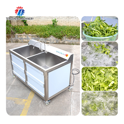 Fruit Orange Leaves Vegetables sward beans  Herbs Fruiting vegetables Wash Washer Washing Cleaning processing production Double cylinder fruit and vegetable washing machine